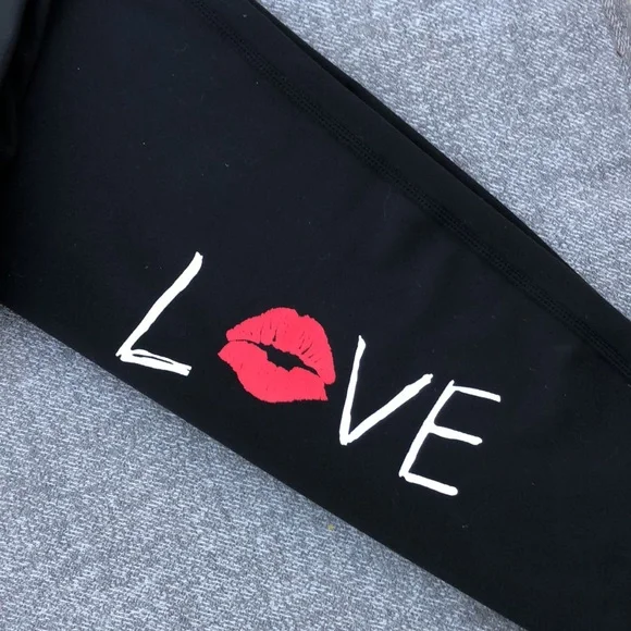 NWOT! - NIKKIb PEACE & LOVE High-Rise Yoga Leggings - Picture 9 of 10